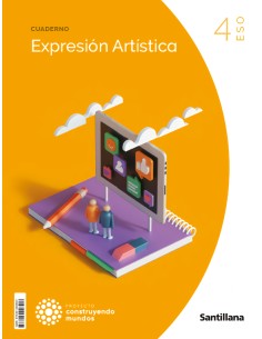 CUADERNO EXPRESION ARTISTICA 4ºESO CONSTRUYENDO MUNDOS 2023